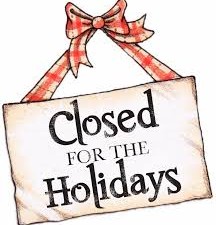 Township Office closed for the holidays, Dec 23 – Jan 2, 2023