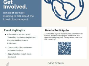 Climate Resilience Plan – Community Engagement Meeting – Nov 21 at 7 pm