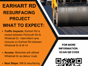 Earhart Road Closure